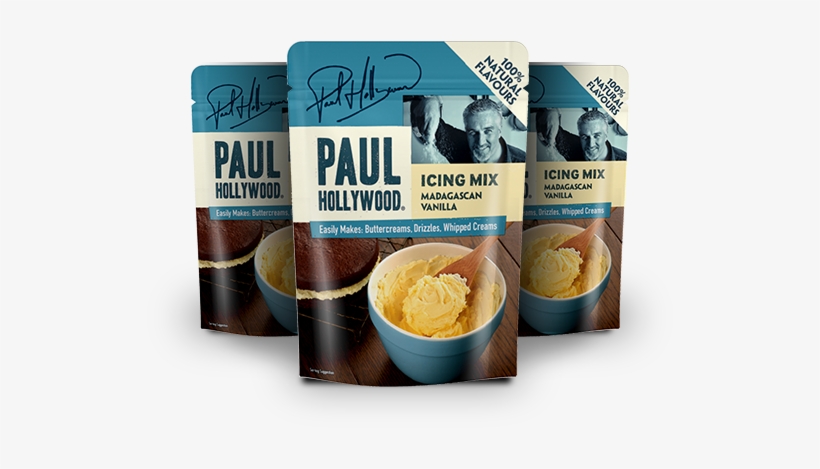 Madagascan Vanilla Icing Mix - Bel Paul Hollywood Belgian Chocolate Icing Mix 5x270g, transparent png #3414387
