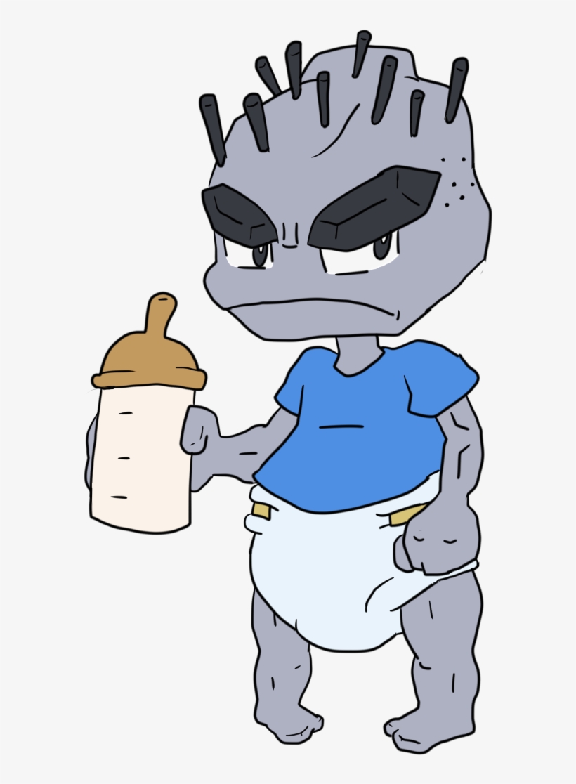 Geodude Pickles - Portable Network Graphics, transparent png #3414453