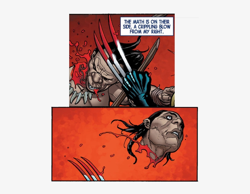 The Savage Wolverine Violence Decapitation Art - Savage Wolverine, transparent png #3414594