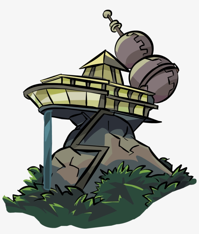 Fort Clipart Club Penguin - Illustration, transparent png #3414688