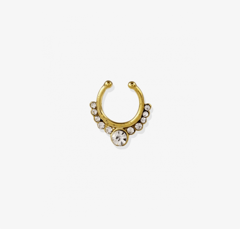 Nomad Septum Ring - Septum Piercing, transparent png #3415024