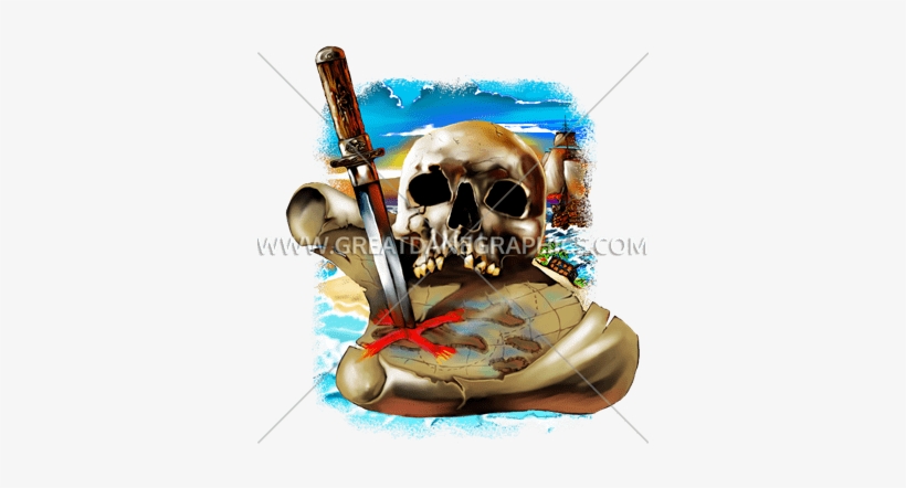 Pirate Map - Motor Vehicle Tire Covers, transparent png #3415217