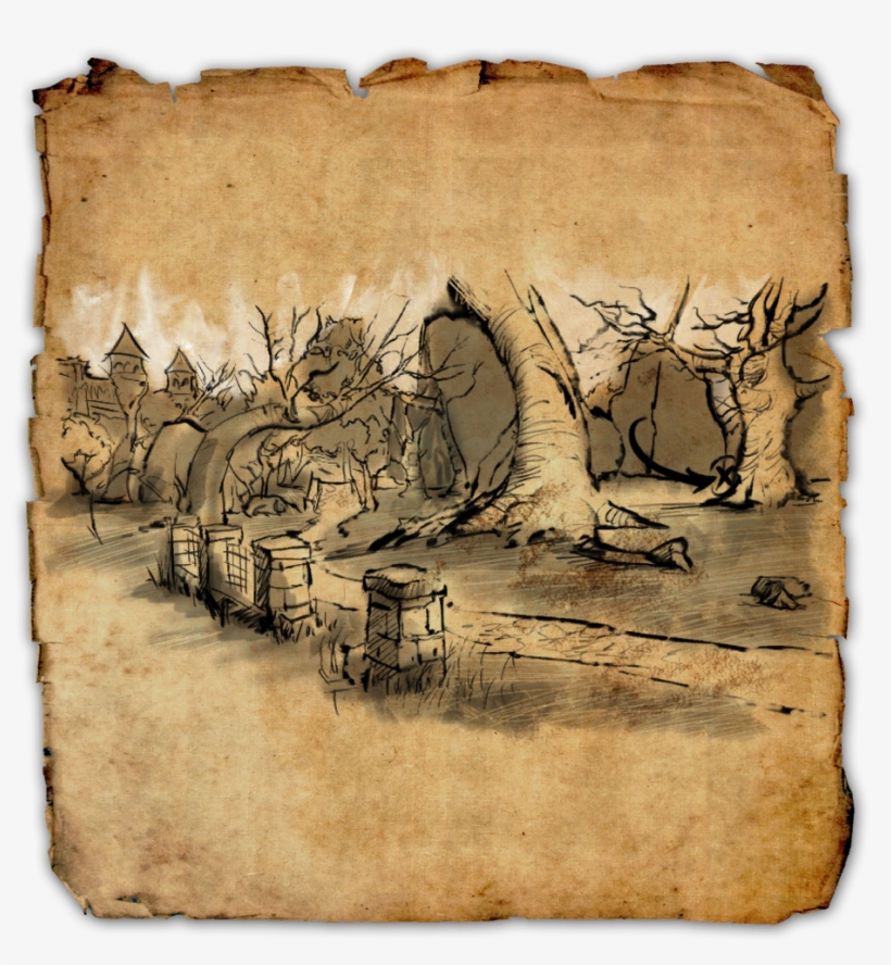 Treasure Map Png Download - Elder Scrolls Online Treasure Maps, transparent png #3415220