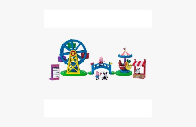 peppa pig fun fair playset