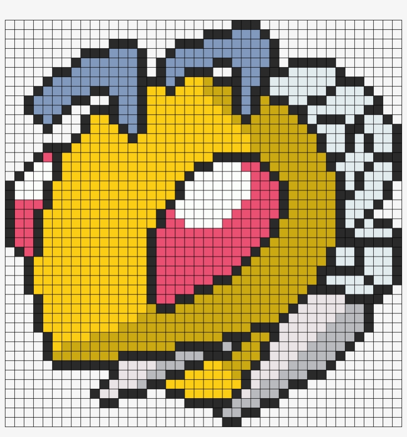 Pokemon Battle Trozei Beedrill Perler Bead Pattern, transparent png #3415486