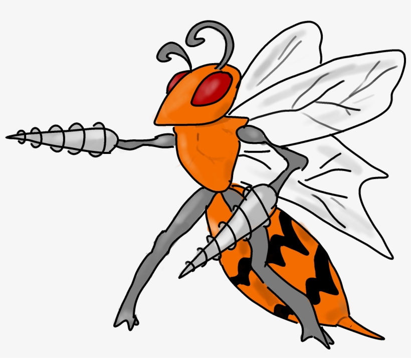 View Beedrill , - Beedrill, transparent png #3415529