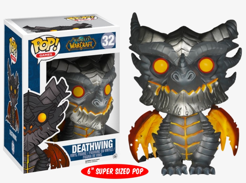 Deathwing 6" - Pop Game Wow, transparent png #3415837