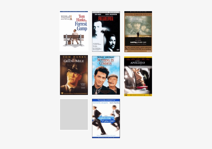 Best Of Tom Hanks Dramas - Dvd Cover, transparent png #3416103