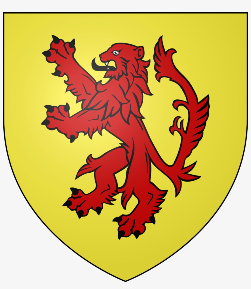 Lion Rampant Crest - Cilicia Coat Of Arms, transparent png #3416419