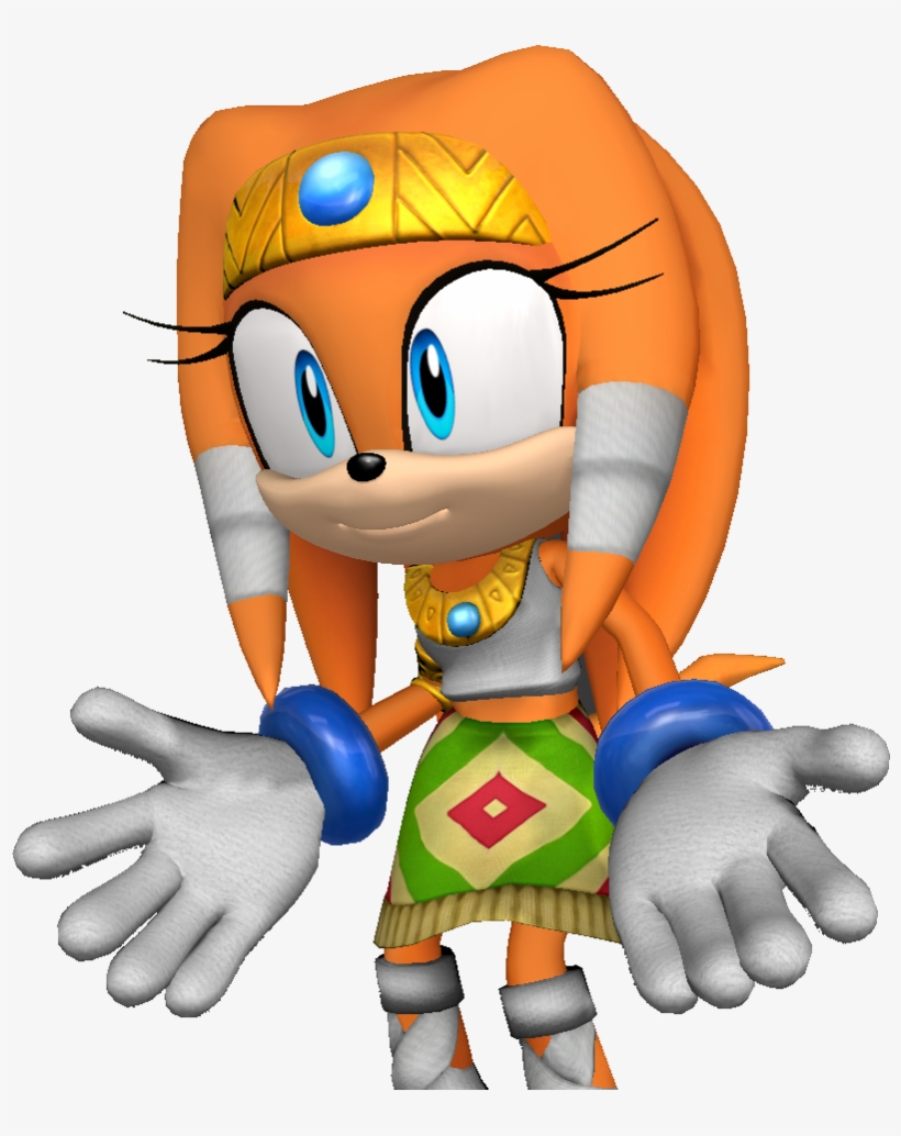 When Somebody Asks "chaos Is In Sonic Forces Where - Sonic Tikal, transparent png #3416420