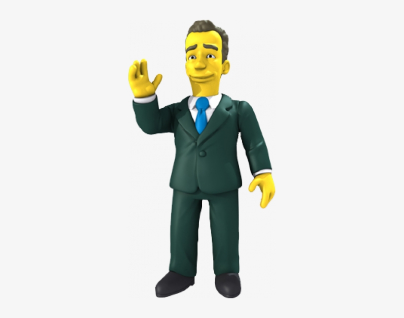 Tom Hanks 5" Action Figure - Neca The Simpsons 25th Anniversary Action Figure –, transparent png #3416513