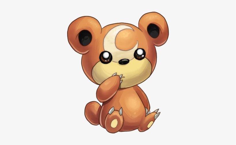 Top 10 Cutest Pokémon - Teddiursa Pokemon, transparent png #3417015