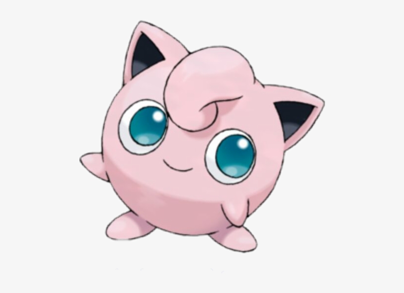 Jigglypuff Pokemon Pokémon Pink Cute - Pokemon Jigglypuff, transparent png #3417048