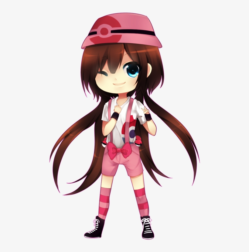 Pokemon Trainers Don't Have To Be Cute - Cute Pokemon Trainer Girl, transparent png #3417105