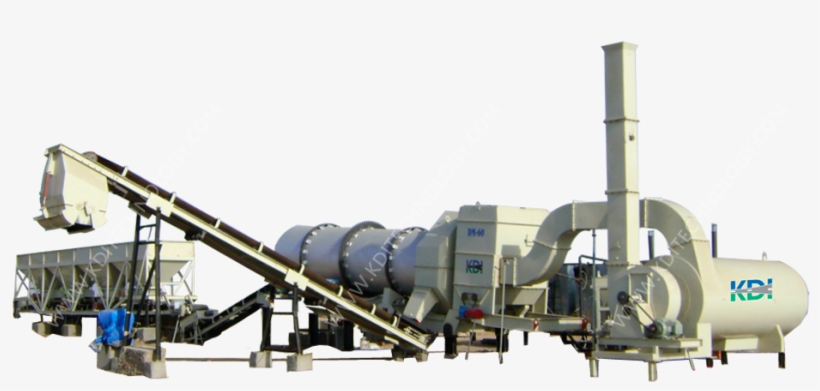 Asphalt Drum Mix Plant, transparent png #3417205