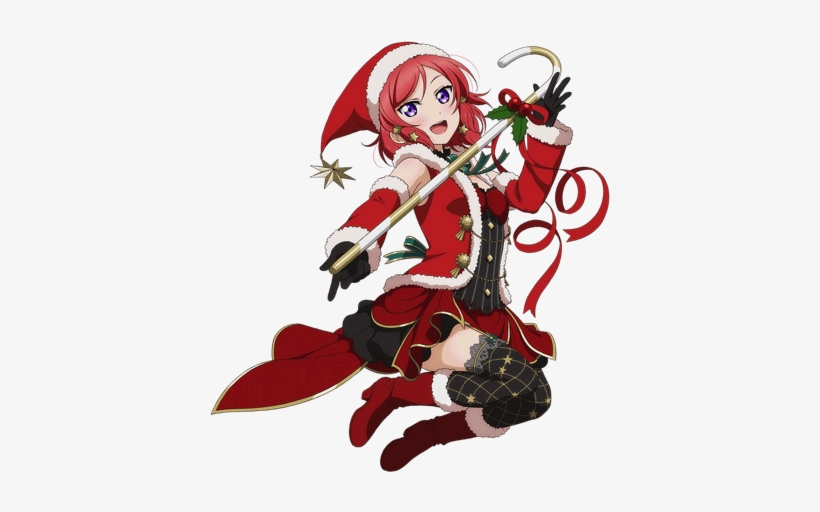 It's - Maki Nishikino Christmas Transparent, transparent png #3417423