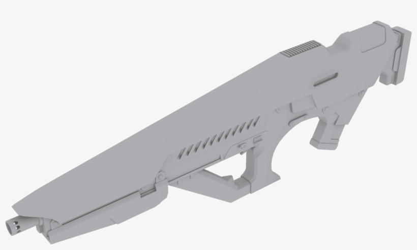 Nl 04 315k - Destiny Gun Low Poly, transparent png #3417503