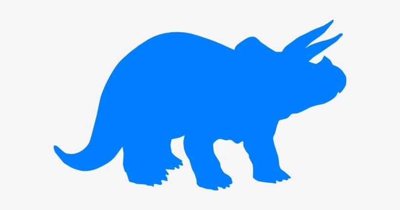 Blue Dino Svg Clip Arts 600 X 350 Px, transparent png #3417614