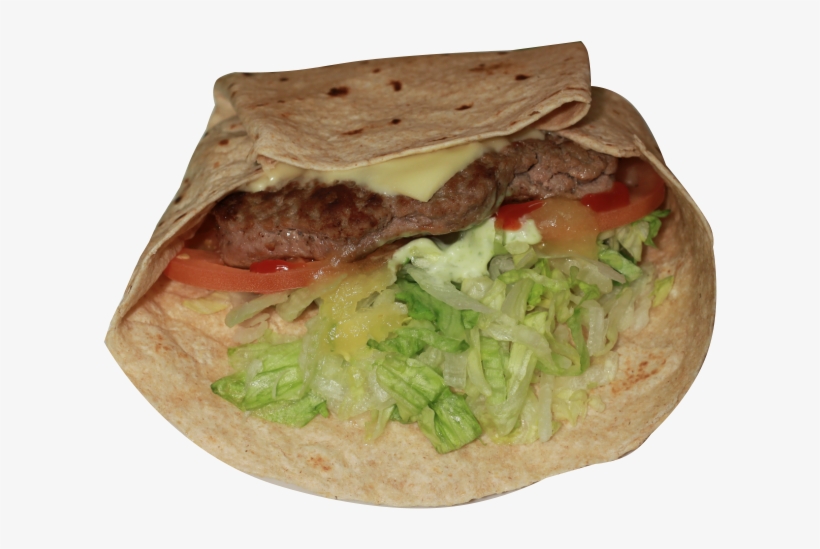 Tortilla Burger - Wheat Tortilla, transparent png #3417718