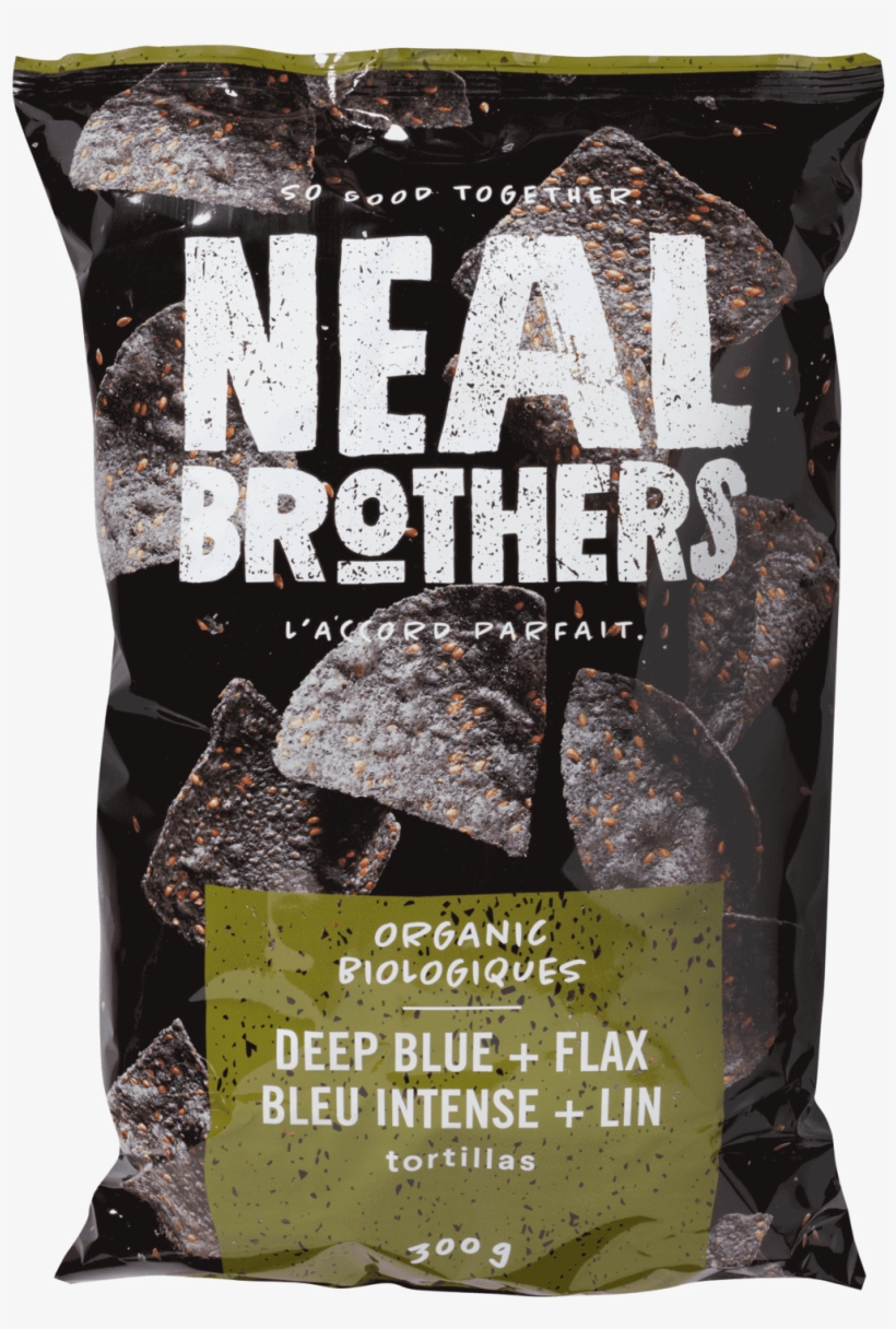 Tortillas Organic Blue With Flax, 300g - Neal Brothers Tortillas Organic Blue With Flax, transparent png #3417813