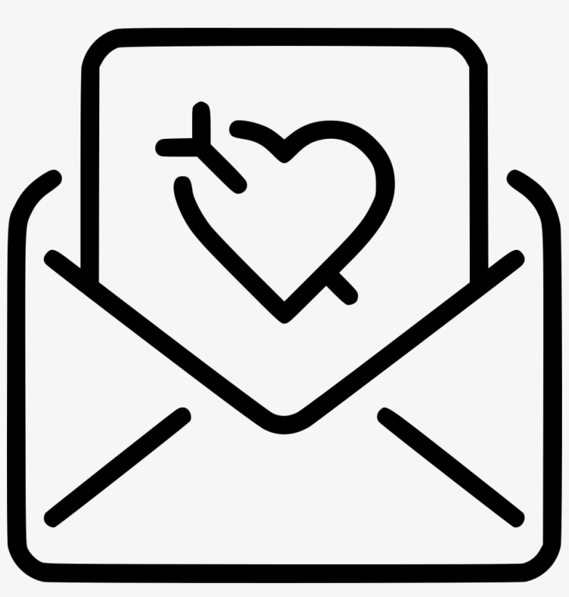 Love Letter - - Icon, transparent png #3418119