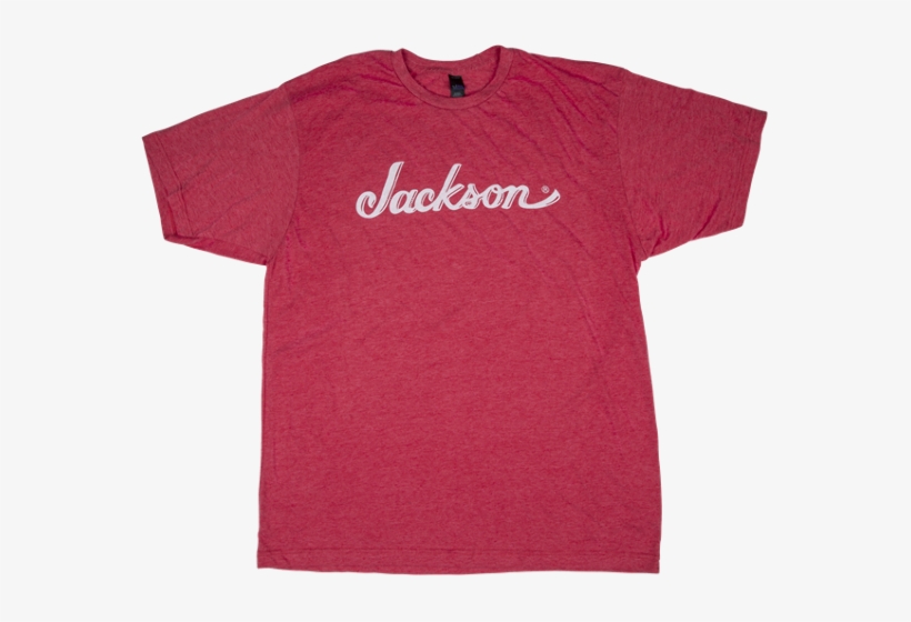 Jackson Logo Tee Shirt Heathered Red Xxl - Jackson Guitars, transparent png #3418370