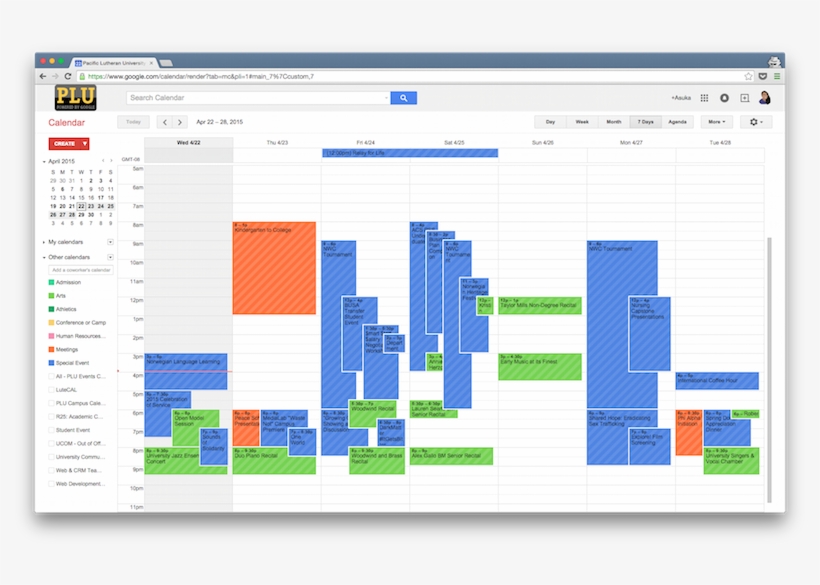 Google Calendar Web View - Google Calendar View, transparent png #3418592