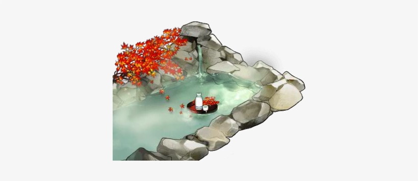 Hot Spring Bath Fall 2016 With Sake - 千代田 艦 これ 梅雨, transparent png #3418834