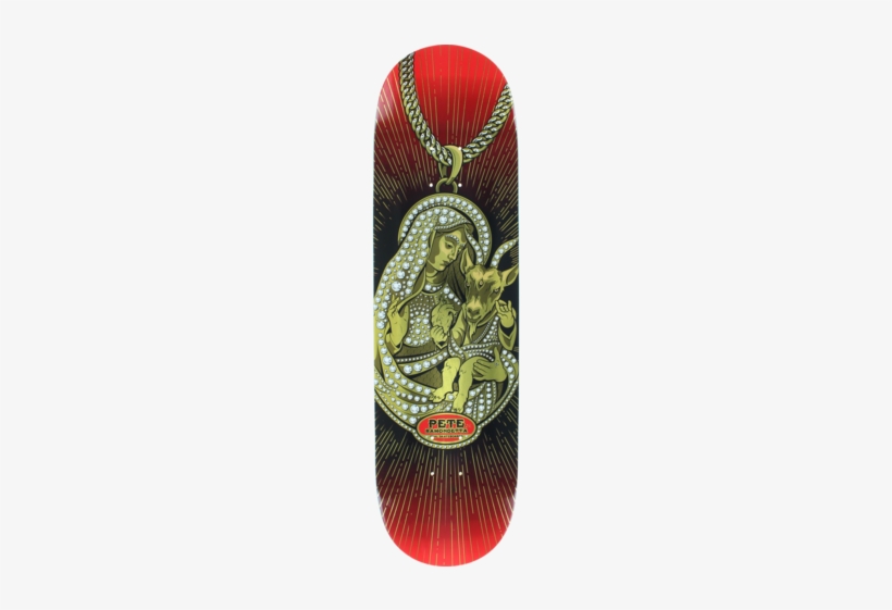 Real Ramondetta Jesus Piece Skateboard Deck - Skateboard Deck, transparent png #3418855