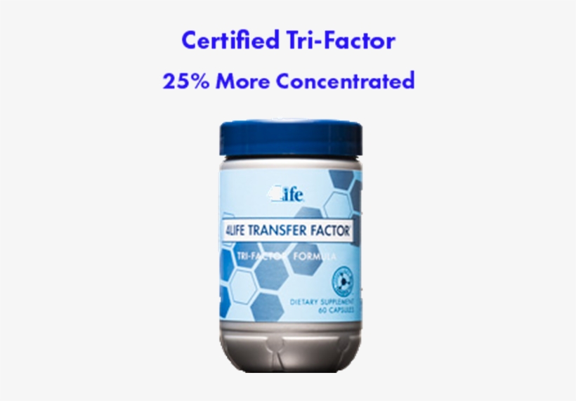 4life Transfer Factor® Tri-factor® Formula - 4life Transfer Factor Tri Factor Formula, transparent png #3419467
