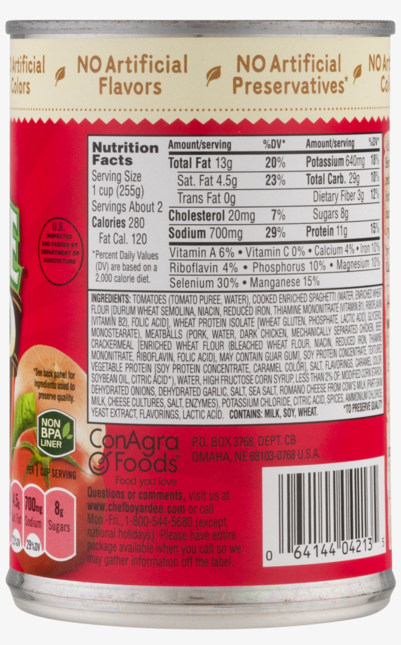 Chef Boyardee Jumbo Spaghetti & Meatballs, - Chef Boyardee Cheesy Burger Macaroni - 15 Oz Can, transparent png #3419688