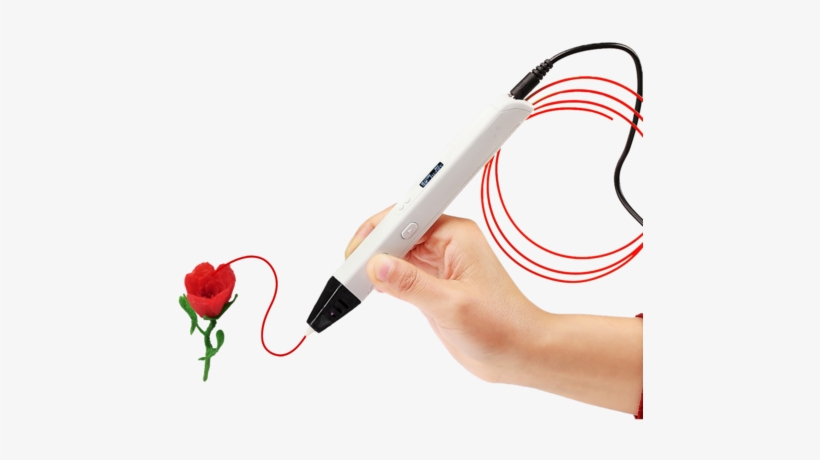 A 3d - Adroitone Intelligently Powerful 3d Printing Pen Filament, transparent png #3420241