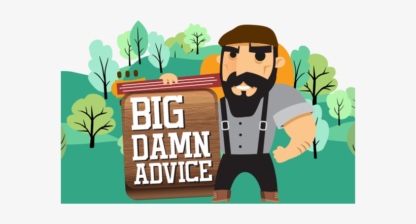 Big Damn Advice - Cartoon, transparent png #3420274