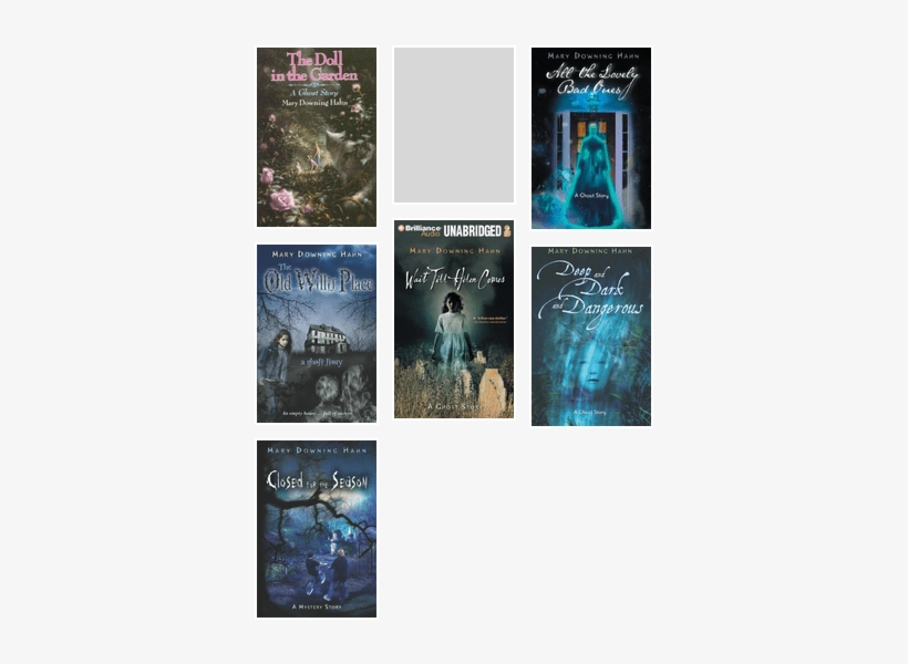 Ghost Stories To Love - Mary Downing Hahn Books, transparent png #3420494