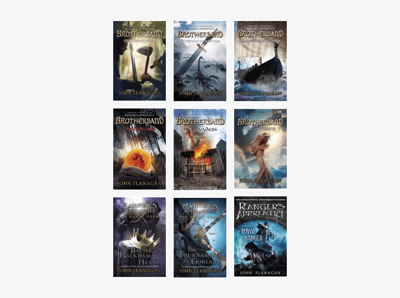 Books By John Flanagan - Hunters [book], transparent png #3420557