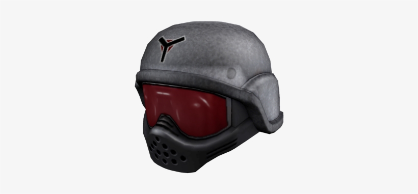 Bishobloxxed Paintball Helmet - Roblox Deluxe Paintball Helmet, transparent png #3421158