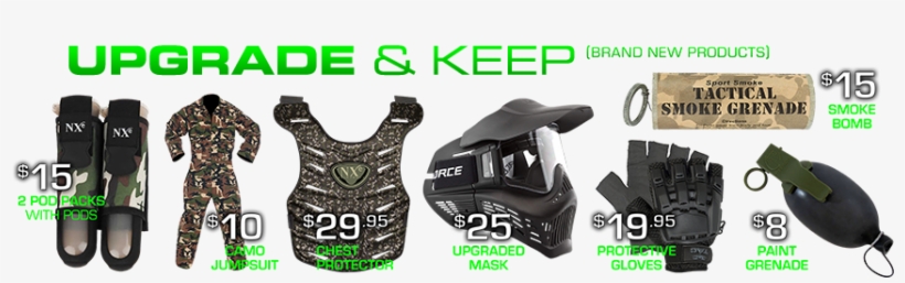 Paintball Upgrades - Military Men's Camouflage Jumpsuit Costume, transparent png #3421203