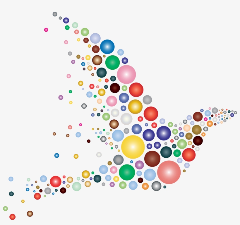 This Free Icons Png Design Of Colorful Circle Bird, transparent png #3421209