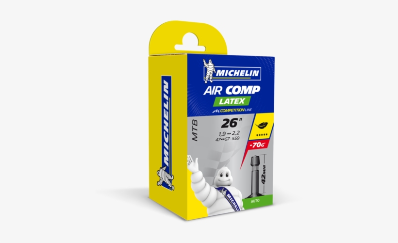 The Michelin Aircomp Latex Inner Tube Has Been Designed - Michelin Pro4 Service Course Tyre 700x23c (white), transparent png #3421432