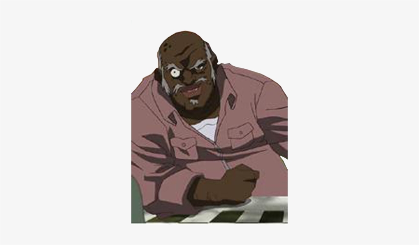 Ashy Tribble - Boondocks Black Old Man, transparent png #3421665