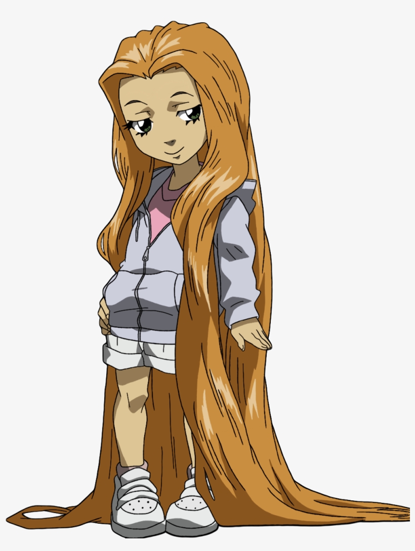 Post - Huey Freeman And Jazmine Dubois Kiss, transparent png #3421842