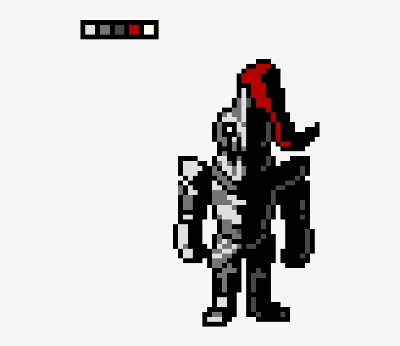 Yeet - Рисунок Андертейл По Клеточкам, transparent png #3421953