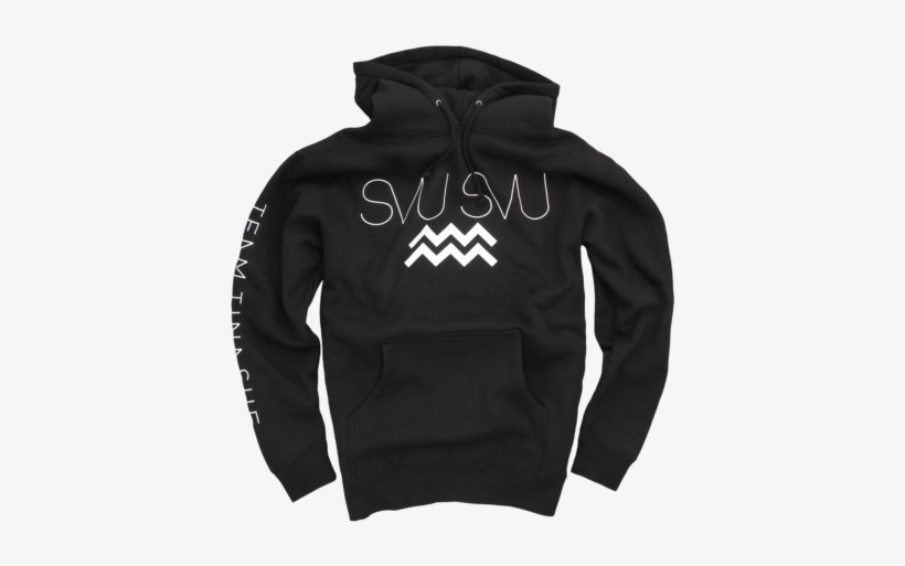 Svu Svu Limited Edition Black Pullover - Hoodie, transparent png #3422151