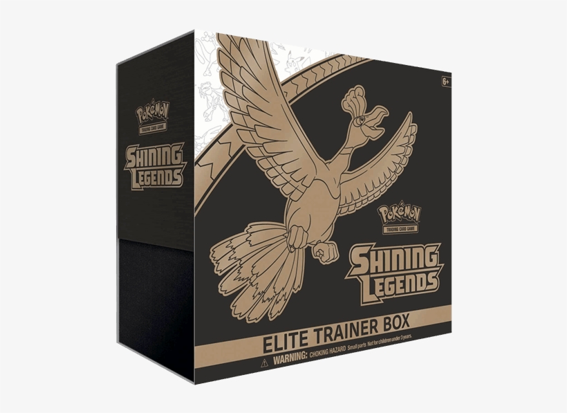 Shining Legends Etb - Elite Trainer Box Shining Legends, transparent png #3422596