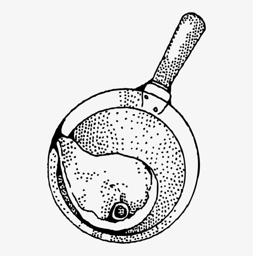Cooking Frying Pan Pork Chop Barbecue Meat Chop - Cooking Meat Drawing, transparent png #3422601
