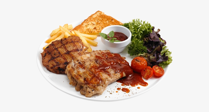 Pork Entrees - Steak Pork Png, transparent png #3422633