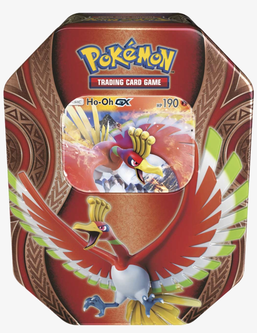Mysterious Powers Tin - Pokemon Tcg: Mysterious Powers Tin - Ho-oh Gx, transparent png #3422661