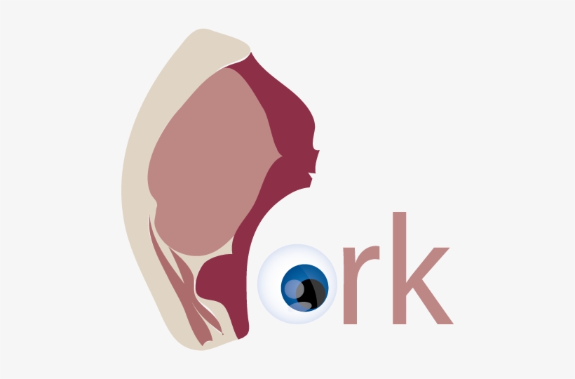 The Second Design Was A Pork Chop As The Letter 'p' - Pork Word, transparent png #3422686