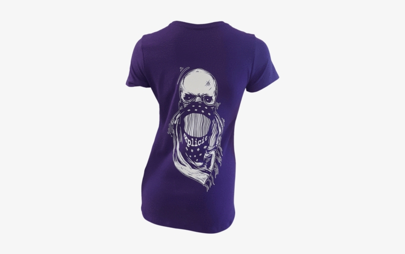 T-shirt Bandana Skull - T-shirt, transparent png #3423263