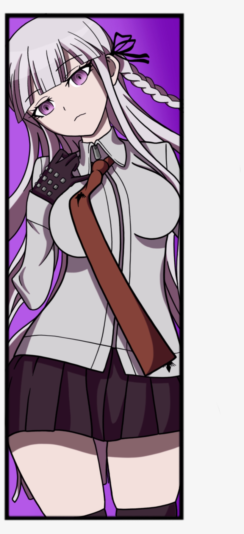 Thicc Kyoko - Cartoon, transparent png #3423534